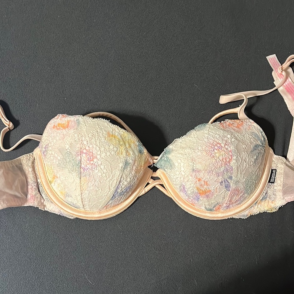 Pink bra